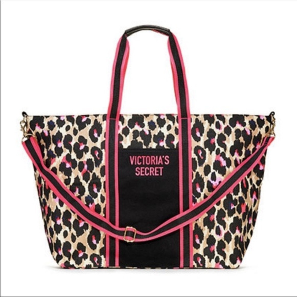 Victoria’s Secret Cheetah Weekender Tote